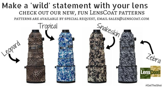 LensCoat Sigma 150-600mm f/5-6.3 DG OS HSM Contemporary snakeskin print
