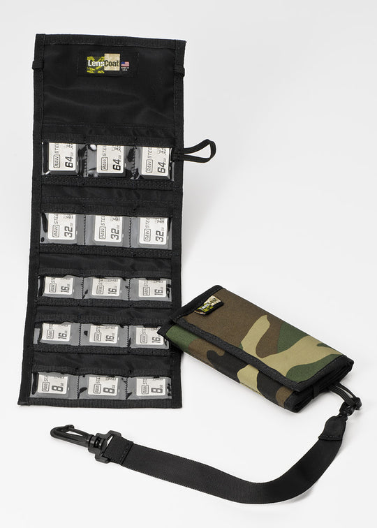 Memory Wallet SD15 Forest Green Camo