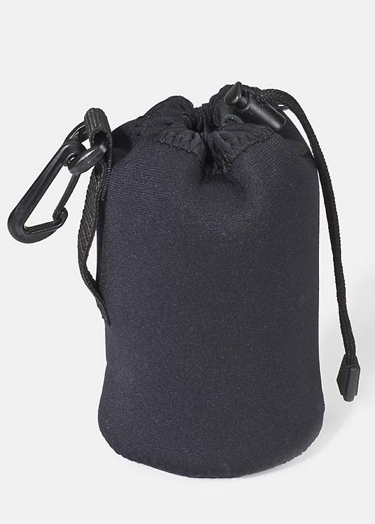 Lens Pouch Medium Wide - Black