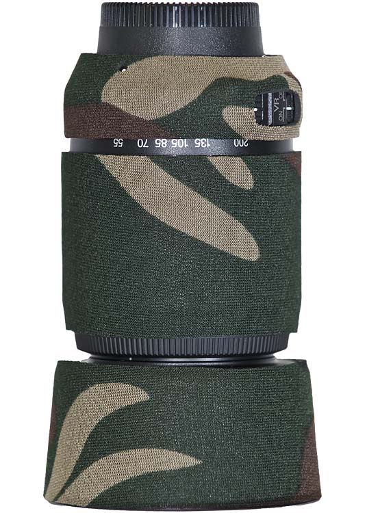 LensCoat® Nikon 55-200 f/4-5.6G ED AF-S VR DX - Forest Green Camo
