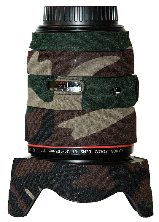 LensCoat Canon 24-105 f4 IS - Forest Green Camo