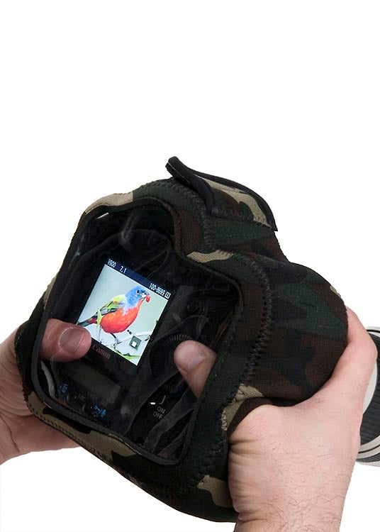 BodyGuard M with Grip CB (Clear Back) Forest Green