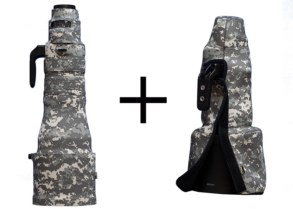 LensCoat Nikon Z 600 f/4 TC VR S - bundle with TravelCoat Digital Camo