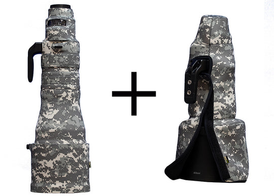 LensCoat Nikon Z 600 f/4 TC VR S - bundle with TravelCoat Digital Camo