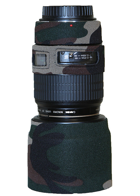 LensCoat Canon 100 f2.8 Macro Forest Green Camo