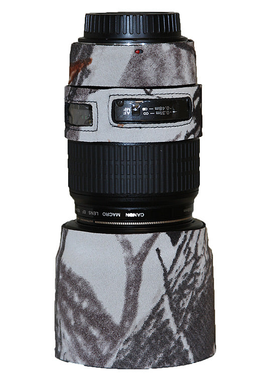 LensCoat Canon 100 f2.8 Macro Realtree Snow
