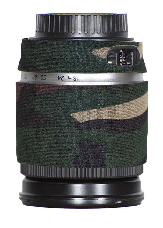 LensCoat Canon 18-200 f/3.6-5.6 EF-S IS - Forest Green Camo