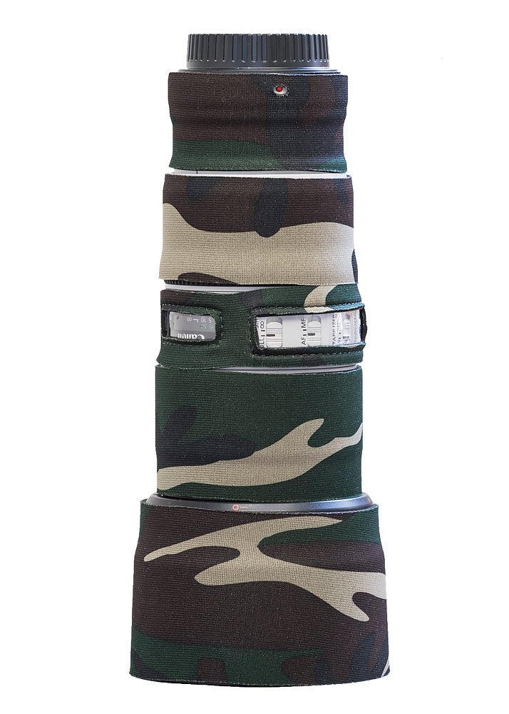 LensCoat Canon 70-200 f/4 IS II Forest Green Camo