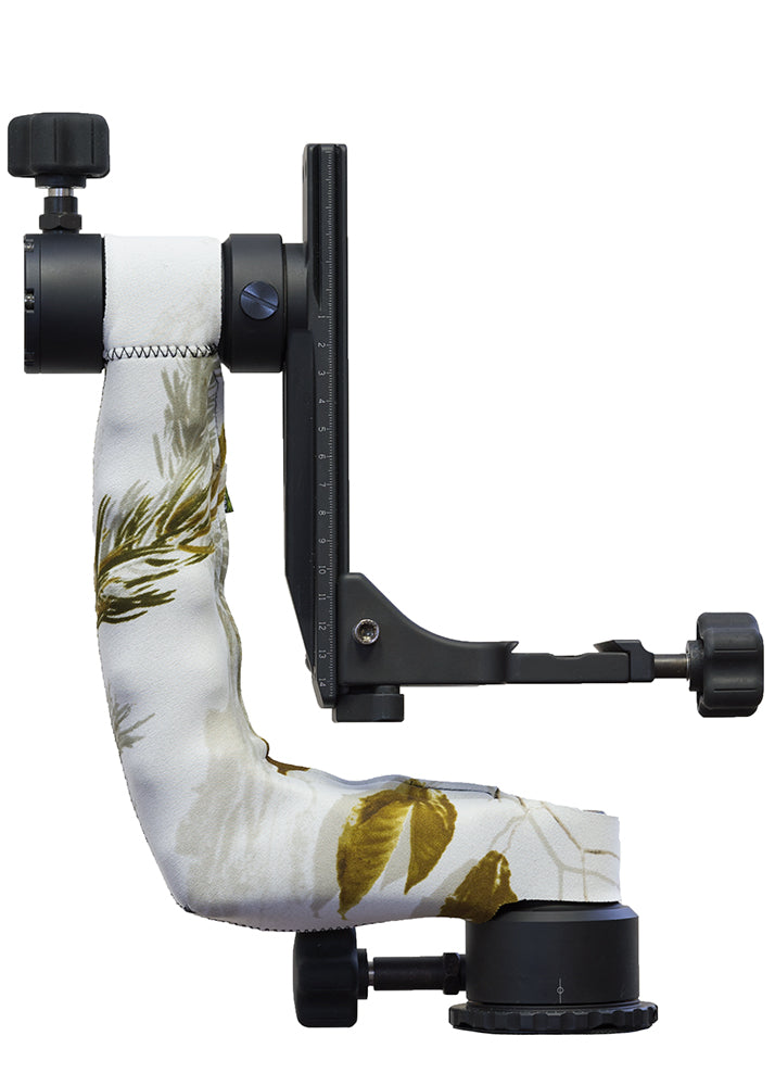 LensCoat Katana Gimbal Head cover Realtree AP Snow