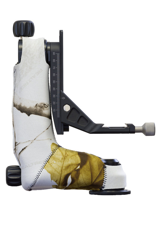 LensCoat Katana Junior Gimbal Head cover Realtree AP Snow