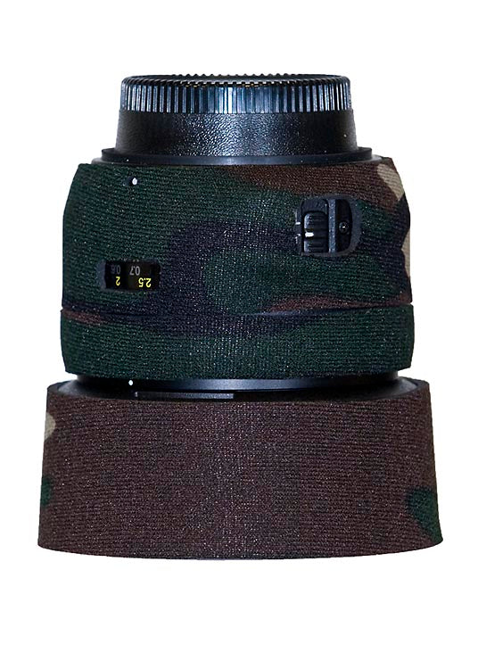 LensCoat Nikon 50mm f/1.4G - Forest Green Camo