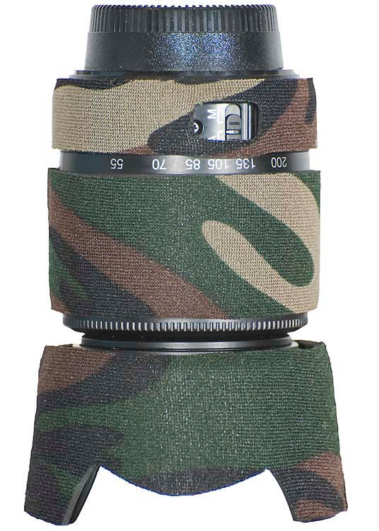 LensCoat Nikon 55-200 f/4-5.6G ED AF-S DX - Forest Green Camo