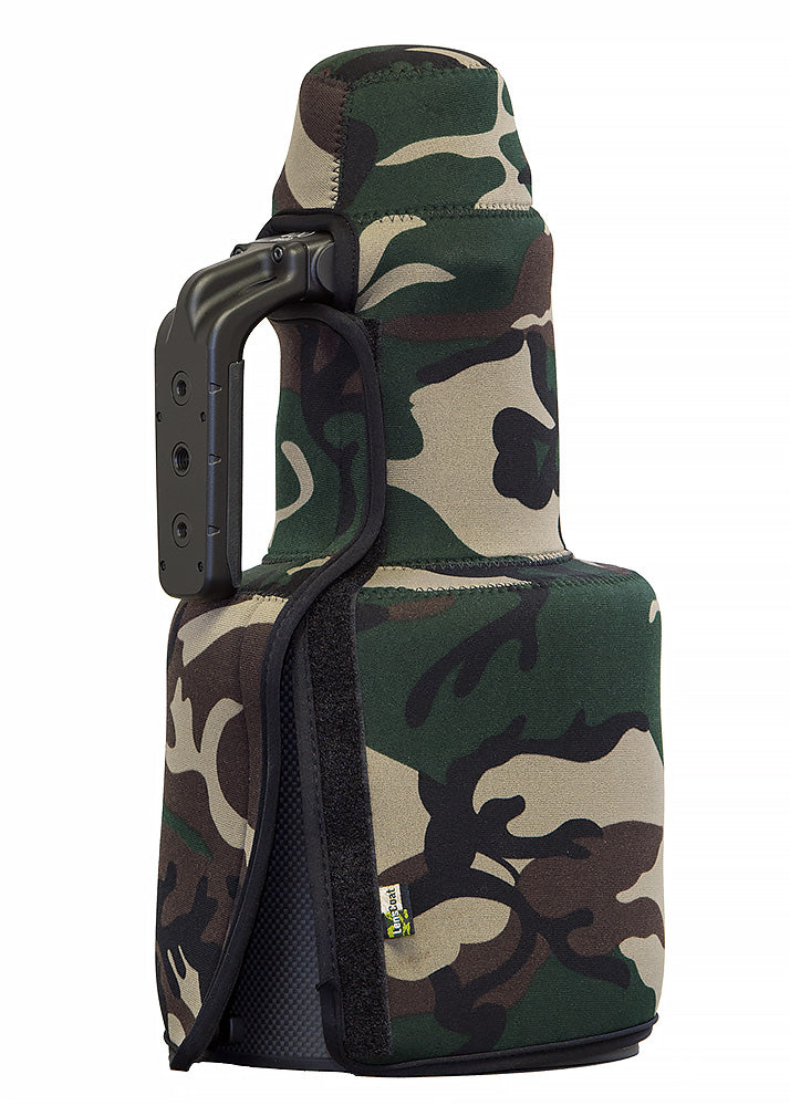 TravelCoat Nikon 400 VR FL w/hood Forest Green Camo