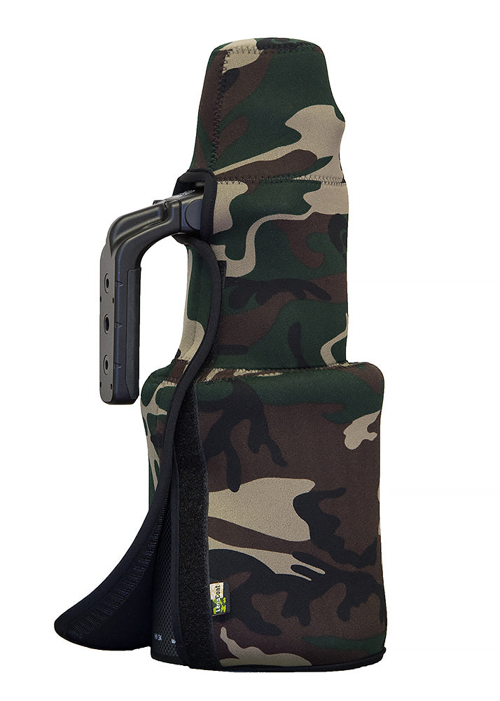 TravelCoat Nikon 500 VR FL w/hood Forest Green Camo