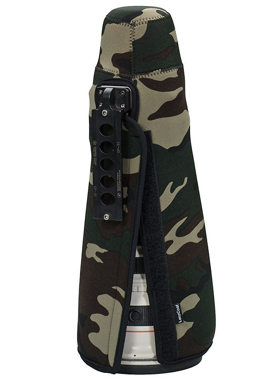 TravelCoat Canon 500 f/4 IS w/o hood Forest Green Camo