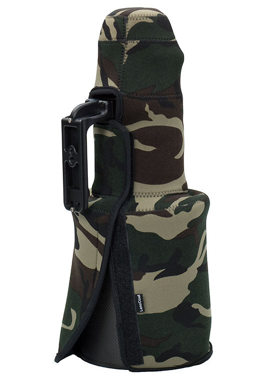 TravelCoat Nikon 500 VR w/hood Forest Green Camo