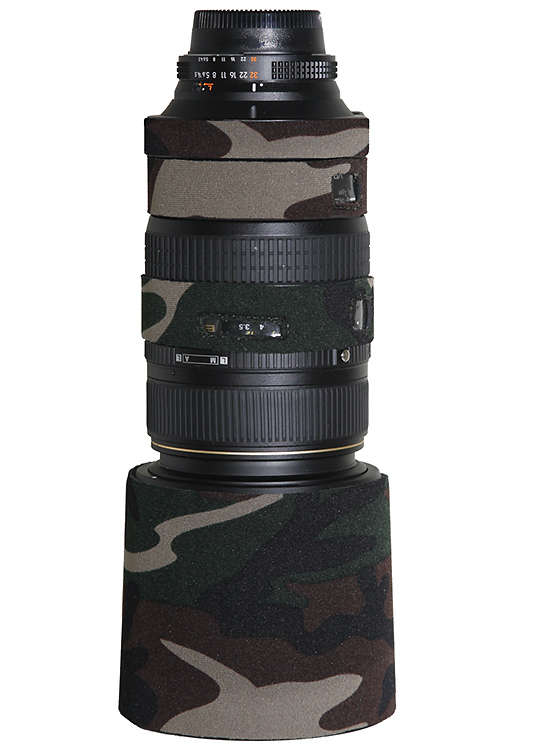 Camouflage lcn500IIm5 LensCoat Realtree Max5 Cover Neoprene Camera Nikon 500 AFS II Lens Protection 