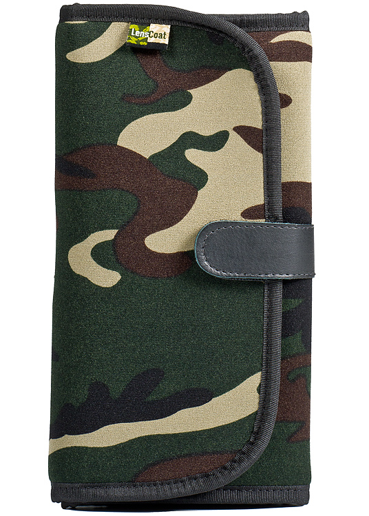 LensCoat® FilterPouch 8 - Forest Green Camo