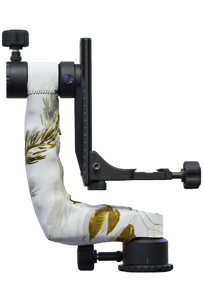 LensCoat® Katana Gimbal Head cover Realtree AP Snow