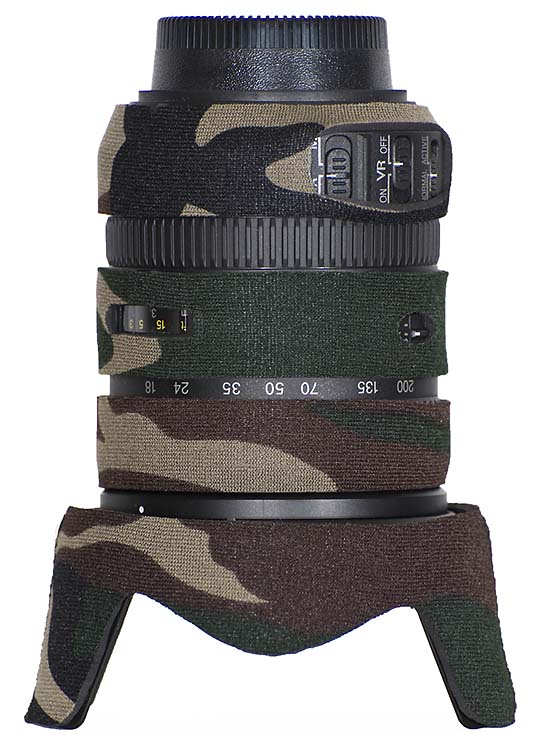 LensCoat® Nikon 18-200mm f/3.5-5.6G ED VR II - Forest Green Camo