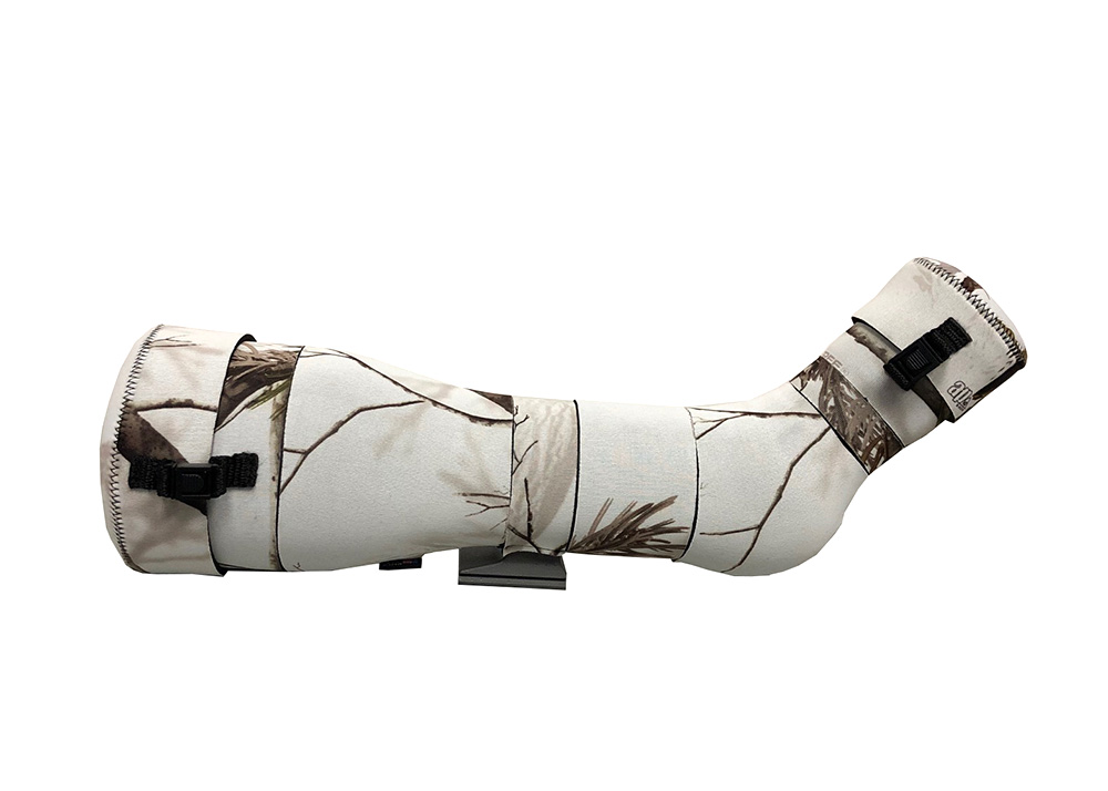 Vortex Razor 85 HD angled - Realtree Snow